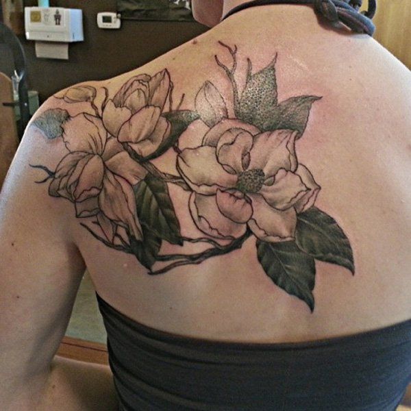 Magnolia Tattoos Designs, Ideas and Meaning | Tattoos For You