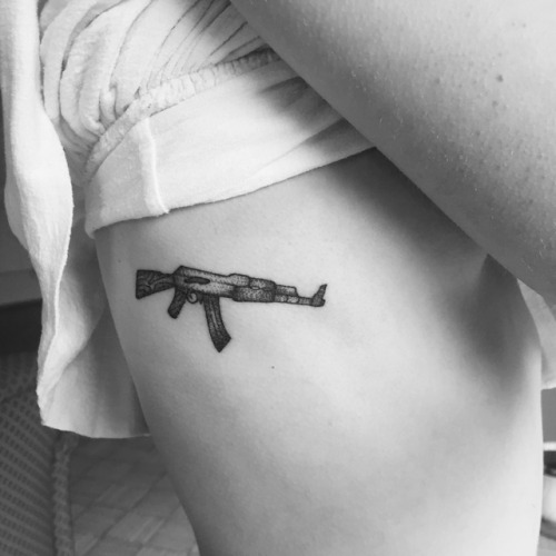 AK 47 tattoos Designs, Ideas and Meaning - Tattoos For You