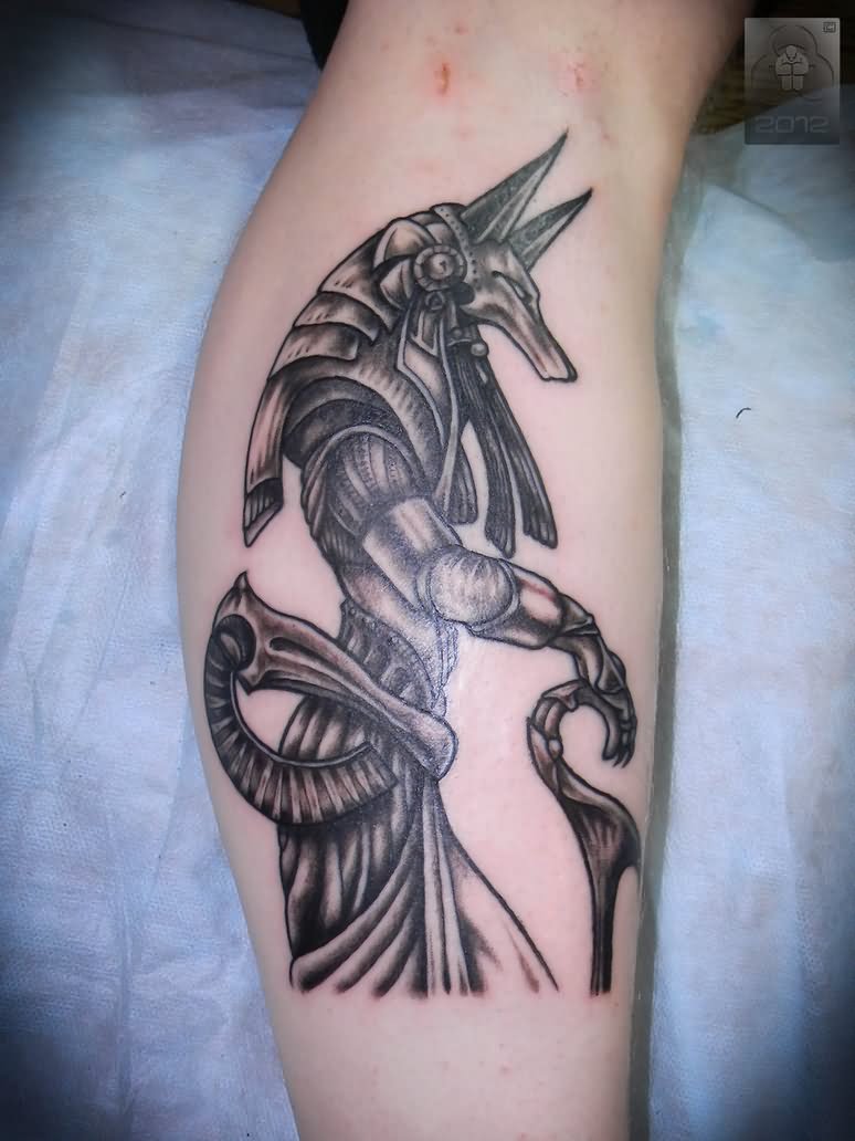 Anubis Tattoos Designs Ideas and Meaning Tattoos For You