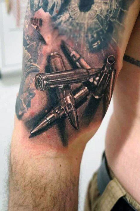 Bullet Tattoos Designs Ideas And Meaning Tattoos For You