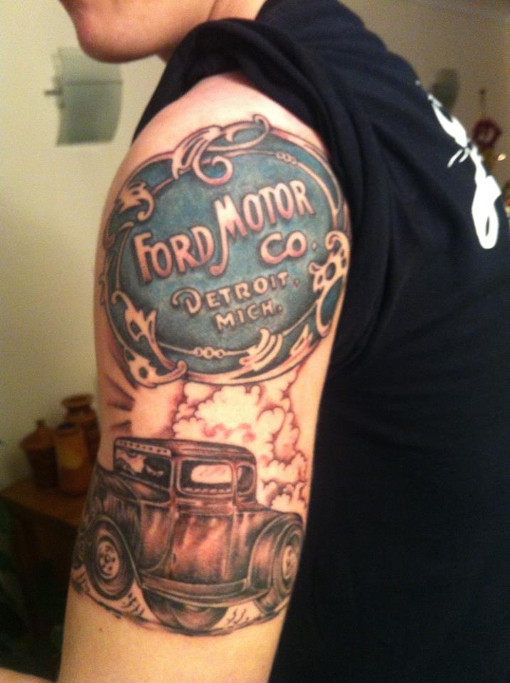 Rat Rod by Wade Rogers TattooNOW