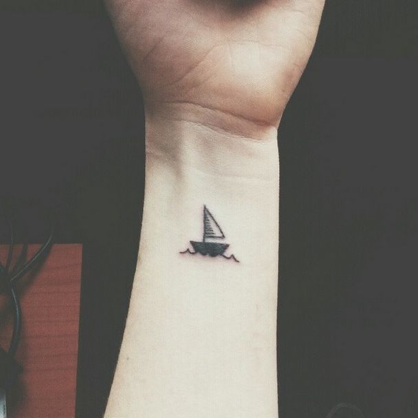Sailboat Tattoos Designs, Ideas and Meaning | Tattoos For You