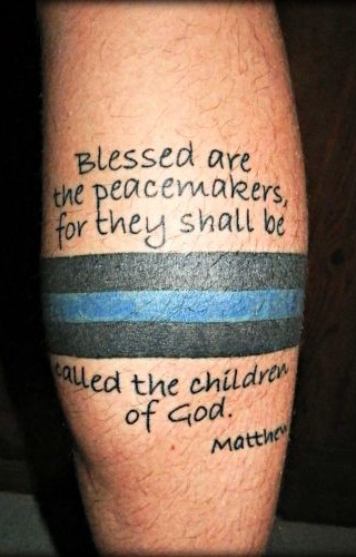 Tattoo Quotes For Police QuotesGram