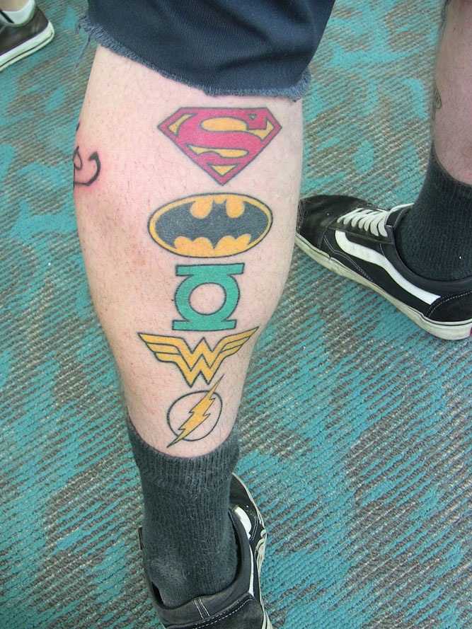 Superhero Tattoos Designs, Ideas and Meaning | Tattoos For You