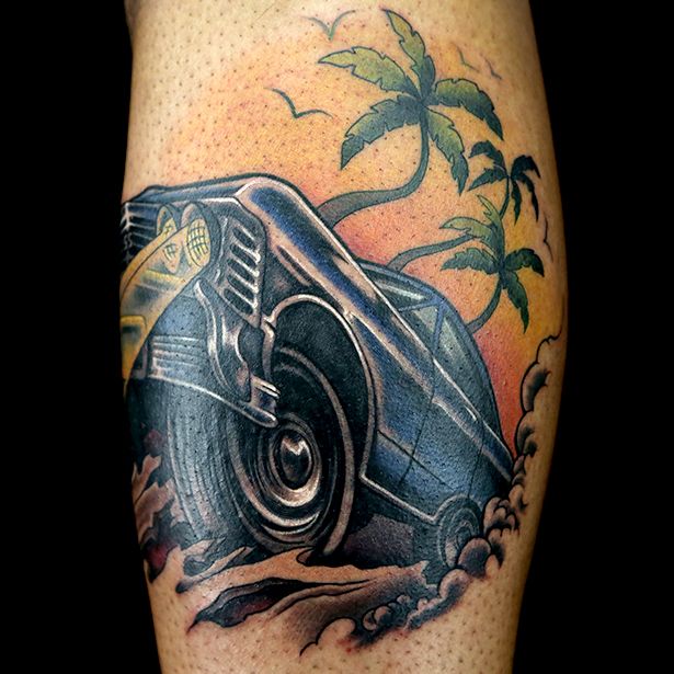 Hot Rod Tattoos Designs, Ideas and Meaning | Tattoos For You