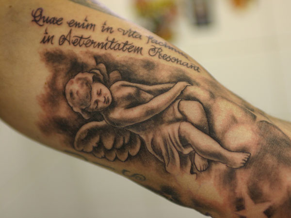 Cherub Tattoos Designs, Ideas and Meaning  Tattoos For You