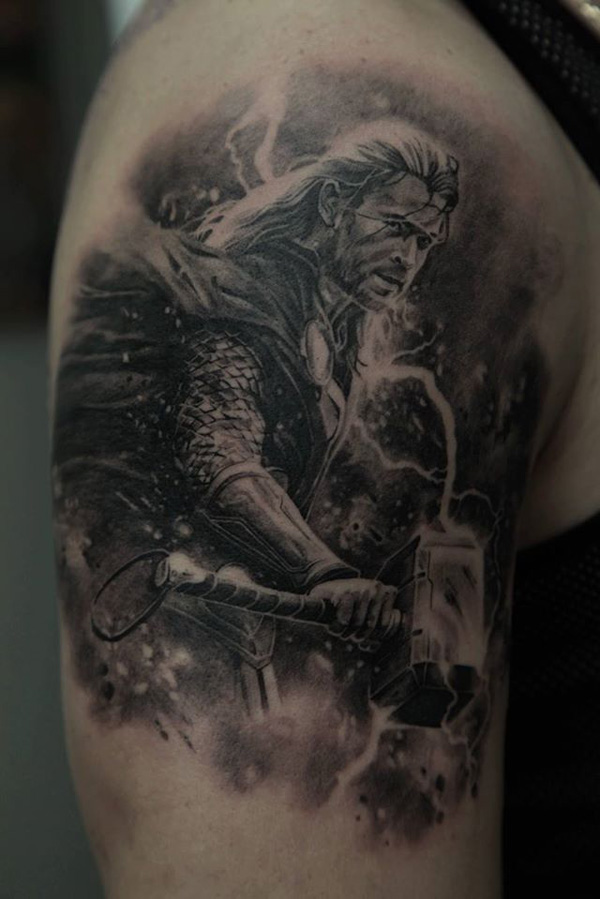 THOR TATTOO: Meanings, Tattoo Ideas & Tattoo Designs - TATTOOGOTO