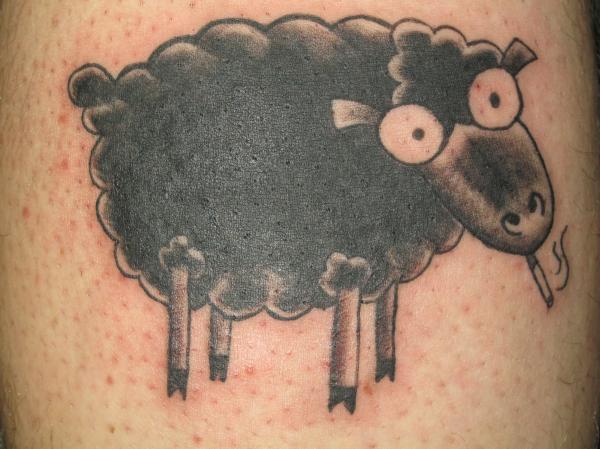 Sheep Tattoo  InkStyleMag
