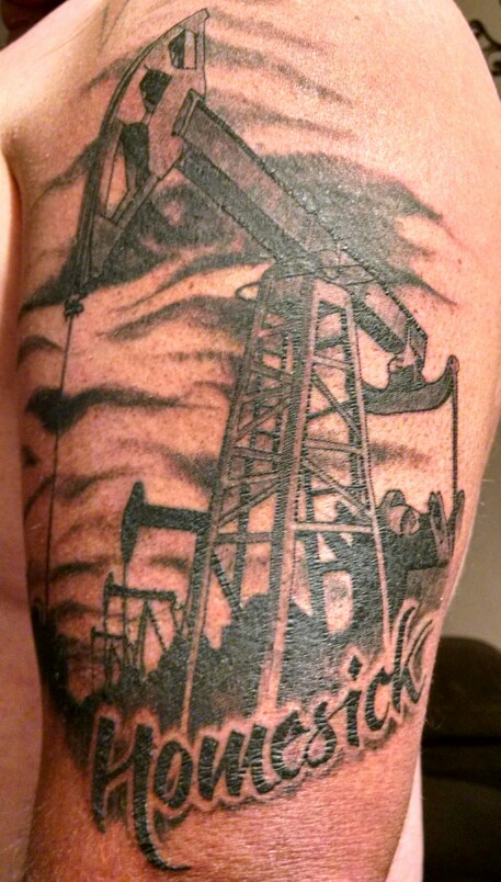 Oilfield Tattoo Ideas.