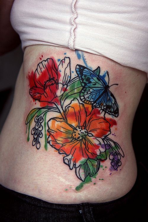 Wildflower Tattoos Designs, Ideas and Meaning | Tattoos For You