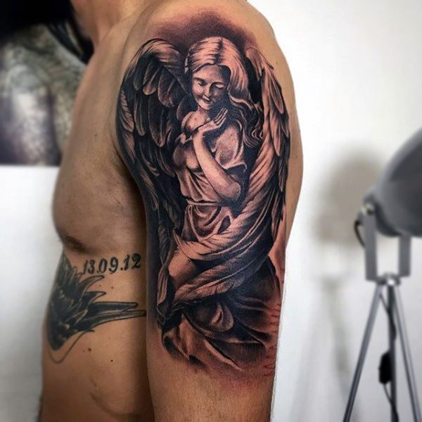 Angel Tattoos for Men Designs, Ideas and Meaning - Tattoos For You