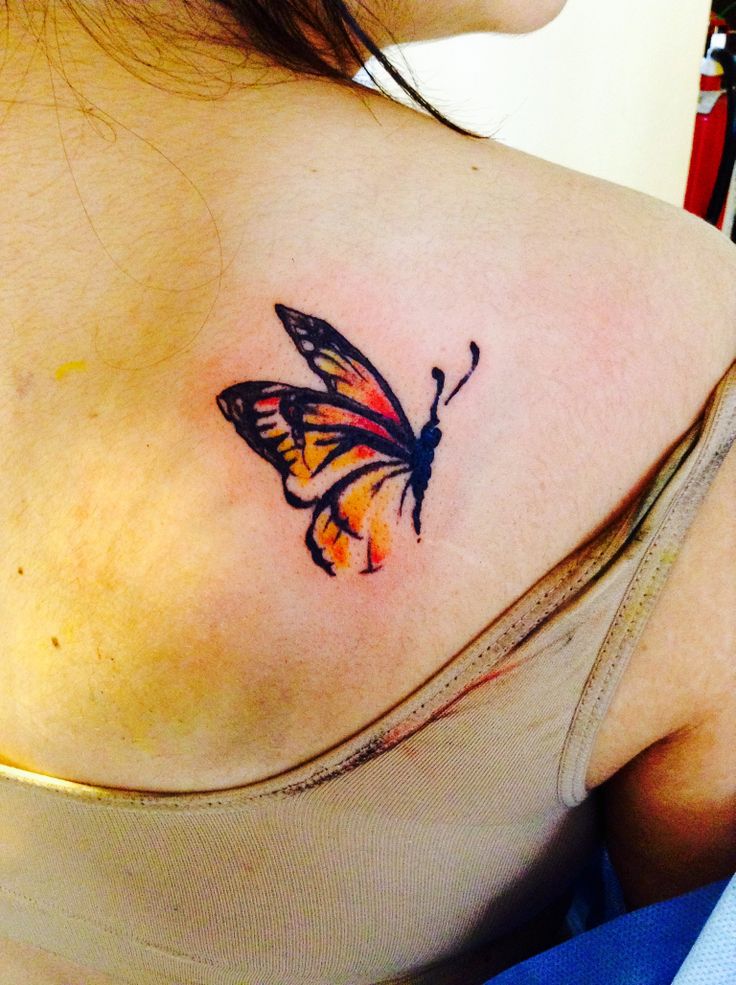 Watercolor Butterfly Tattoo Designs, Ideas and Meaning | Tattoos For You