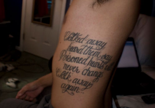 Quote Tattoos for Men Designs, Ideas and Meaning | Tattoos For You