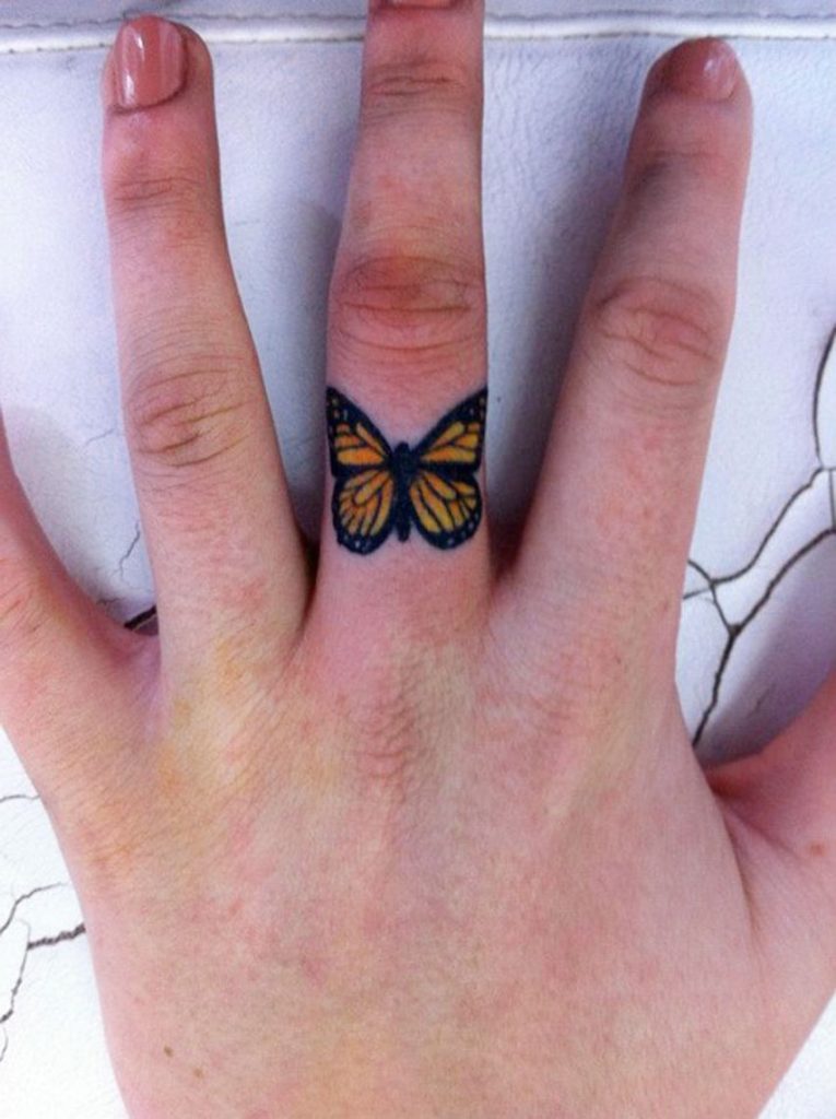 Butterfly Finger Tattoo Designs, Ideas and Meaning Tattoos For You