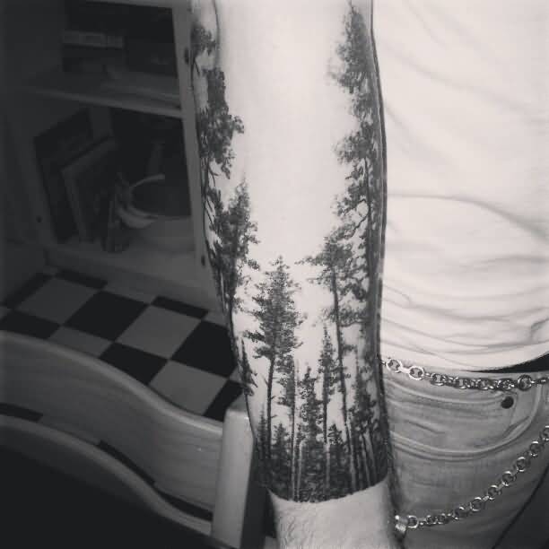 Forest Sleeve Tattoo Designs, Ideas and Meaning - Tattoos For You