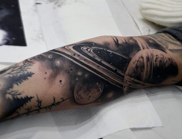Galaxy Tattoo Sleeve Designs, Ideas and Meaning | Tattoos ...