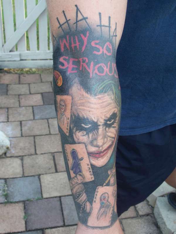 joker arm tattoos｜TikTok Search