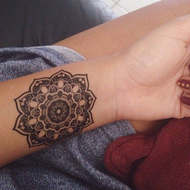 Mandala Wrist Tattoo Designs, Ideas and Meaning Tattoos For You