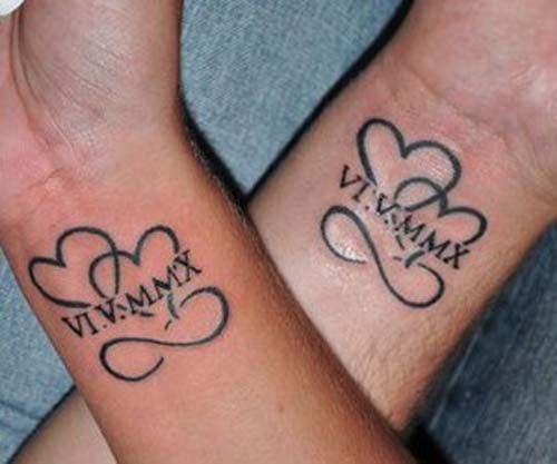 Matching Love Tattoos Designs, Ideas and Meaning | Tattoos For You