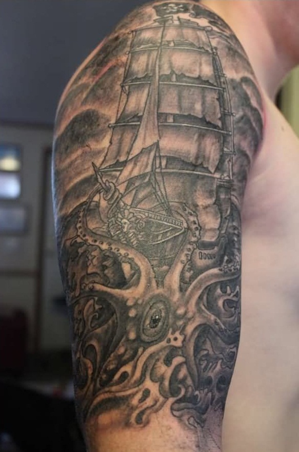 Nautical Half Sleeve Tattoos Designs Ideas And Meaning Tattoos For You