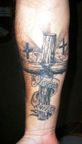 Forearm Cross Tattoos Designs, Ideas and Meaning - Tattoos For You