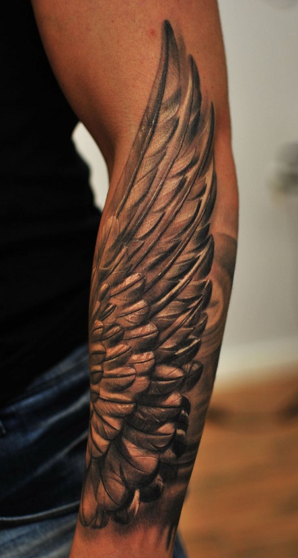 Forearm Wing Tattoo Designs, Ideas and Meaning Tattoos For You