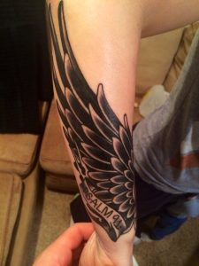 Forearm Wing Tattoo Designs, Ideas and Meaning - Tattoos For You