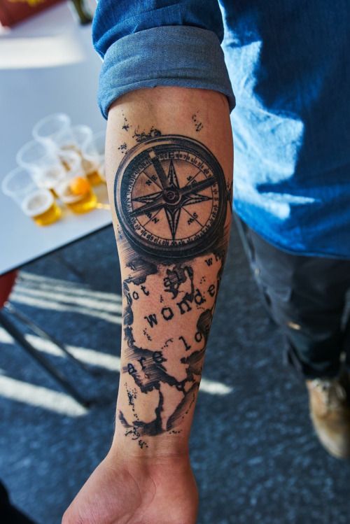 Inner Forearm Tattoo For Men