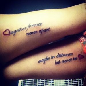 Matching Tattoos for Boyfriend and Girlfriend Designs, Ideas and ...