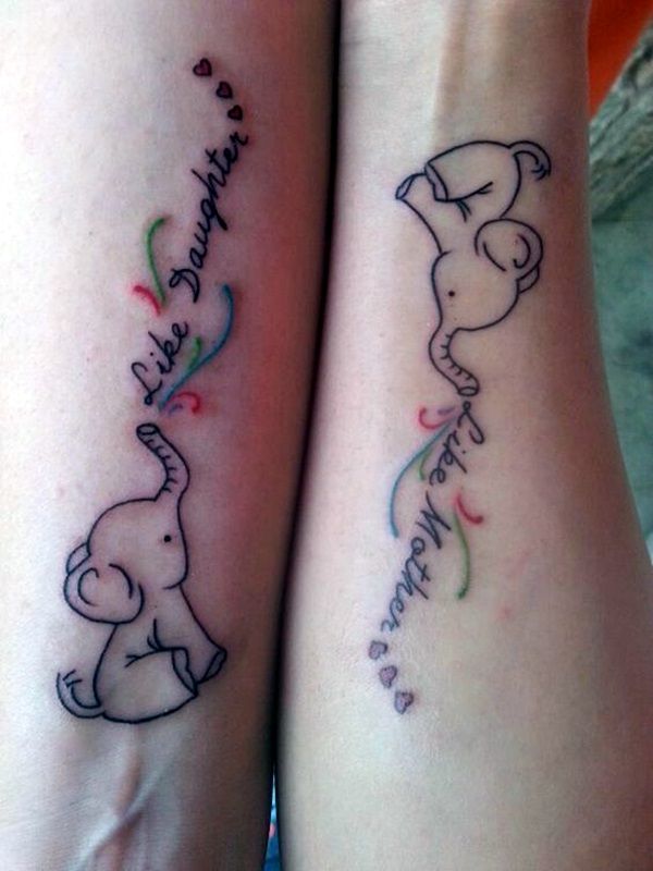 Mother Daughter Matching Tattoos Designs, Ideas and Meaning - Tattoos