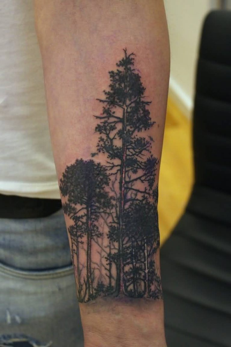 Forearm Forest Tattoo Designs, Ideas and Meaning Tattoos For You