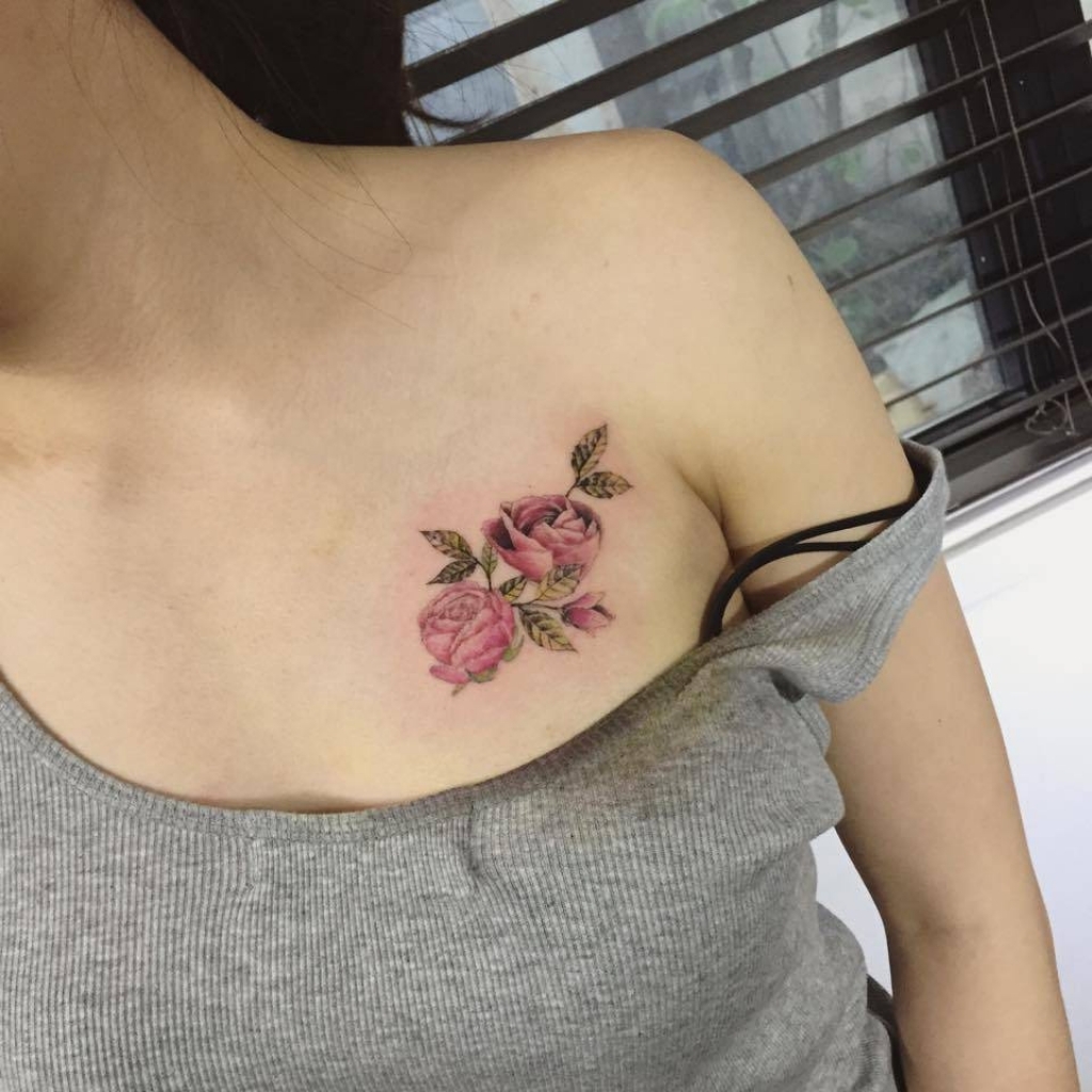 Flower Chest Tattoos Designs, Ideas and Meaning - Tattoos For You