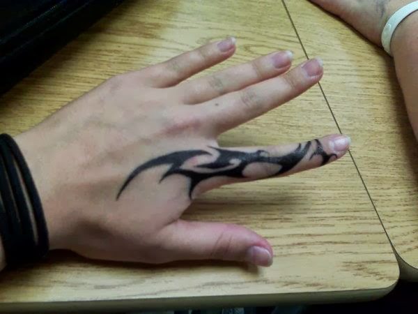 Tribal Finger Tattoos Designs, Ideas and Meaning | Tattoos For You
