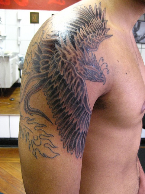 Eagle Shoulder Tattoo Designs, Ideas and Meaning | Tattoos For You