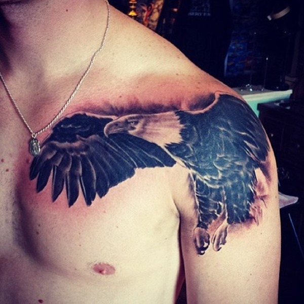 Eagle Shoulder Tattoo Designs, Ideas and Meaning Tattoos