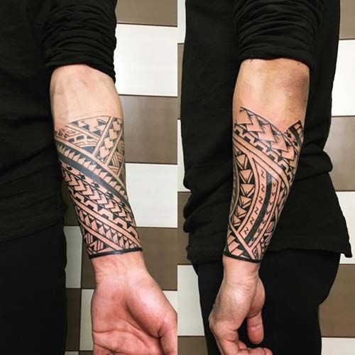 tribal tattoos forearm