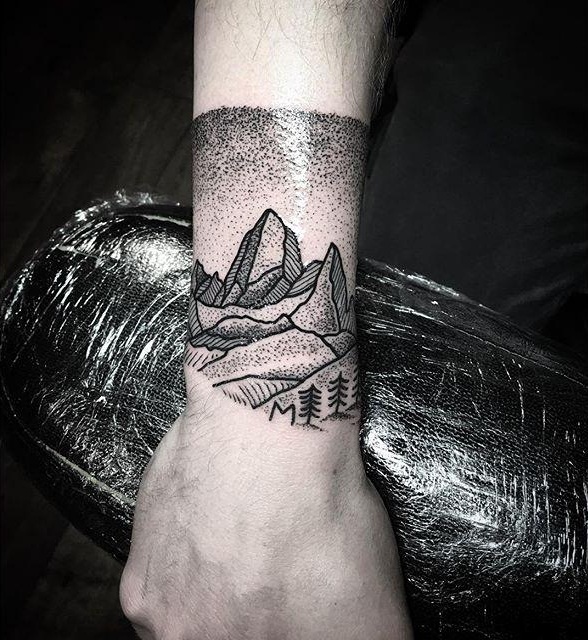 Mountain Wrist Tattoo Designs, Ideas and Meaning | Tattoos ...