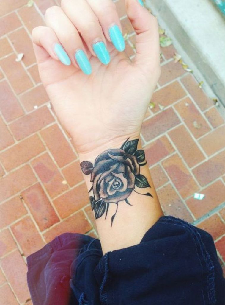 Rose Wrist Tattoos Designs, Ideas and Meaning - Tattoos For You