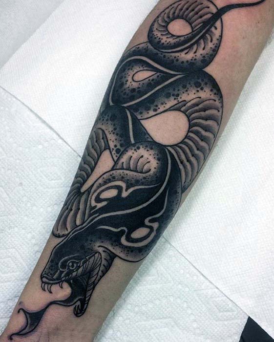 Snake Forearm Tattoo Designs, Ideas and Meaning | Tattoos ...