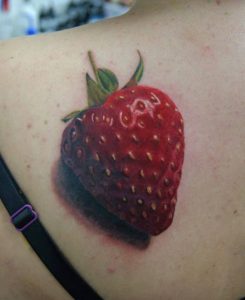 Strawberry Tattoo Designs, Ideas and Meaning - Tattoos For You