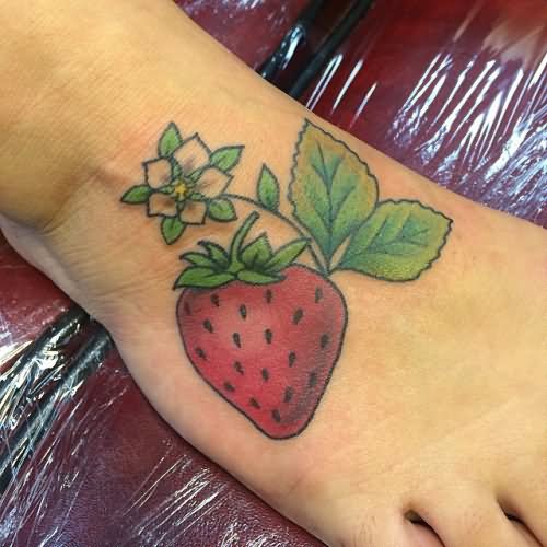 Strawberry Tattoo Designs, Ideas and Meaning - Tattoos For You