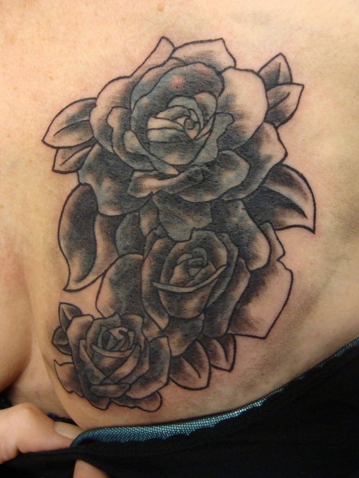 Rose Chest Tattoo Designs, Ideas and Meaning | Tattoos For You
