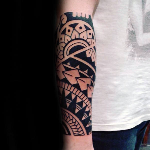 tribal tattoos in forearm