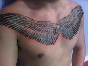 Wing Tattoos on Chest Designs, Ideas and Meaning - Tattoos For You