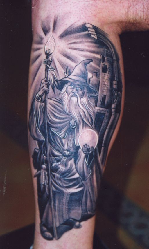 Wizard Tattoo Images  Designs