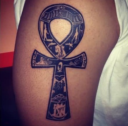 Ankh Tattoo Designs, Ideas and Meaning | Tattoos For You