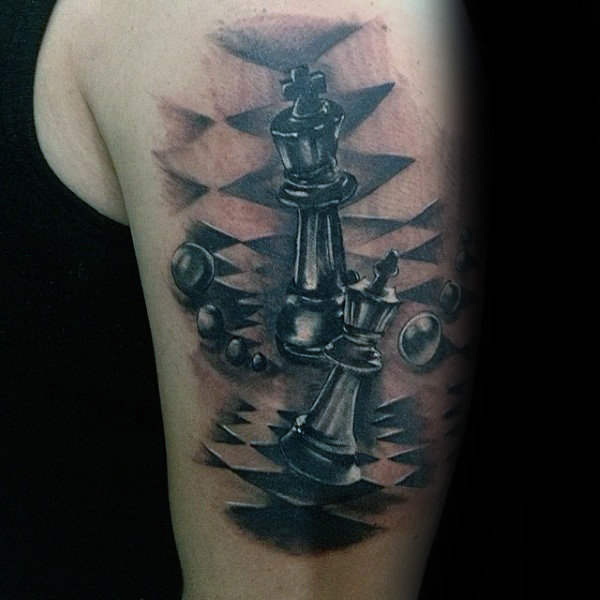Chess Tattoo Designs, Ideas and Meaning | Tattoos For You