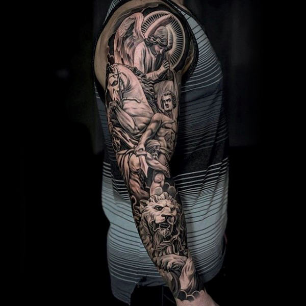 Religious Sleeve Tattoos Designs, Ideas and Meaning ...