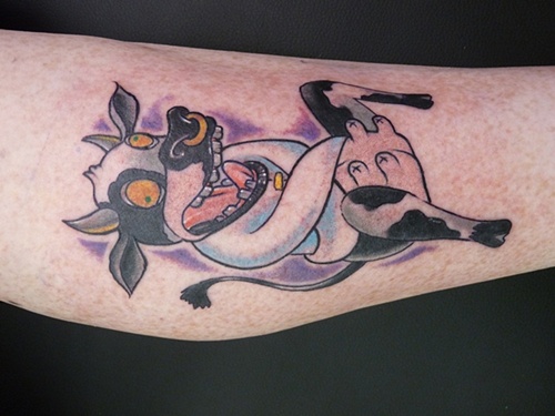 Cow Tattoo Designs, Ideas and Meaning - Tattoos For You
