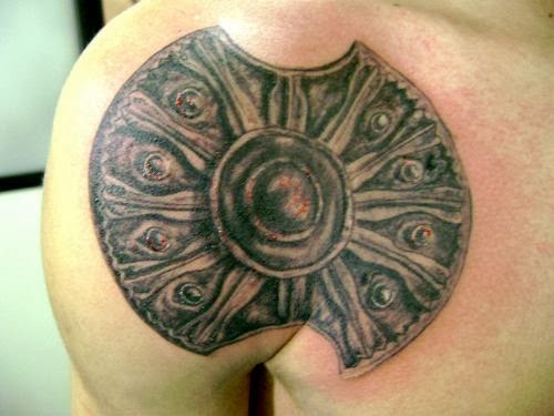 1. Shield Tattoo - wide 2